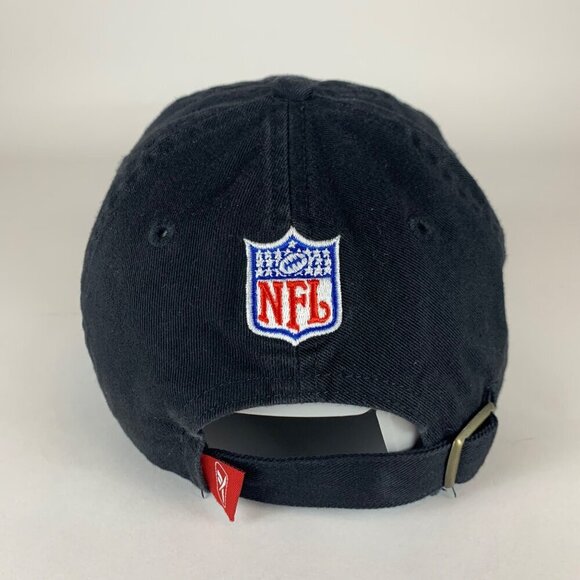 Atlanta Falcons NFL Black Reebok Relaxed Fit Strapback Adjustable Hat - Picture 3 of 5